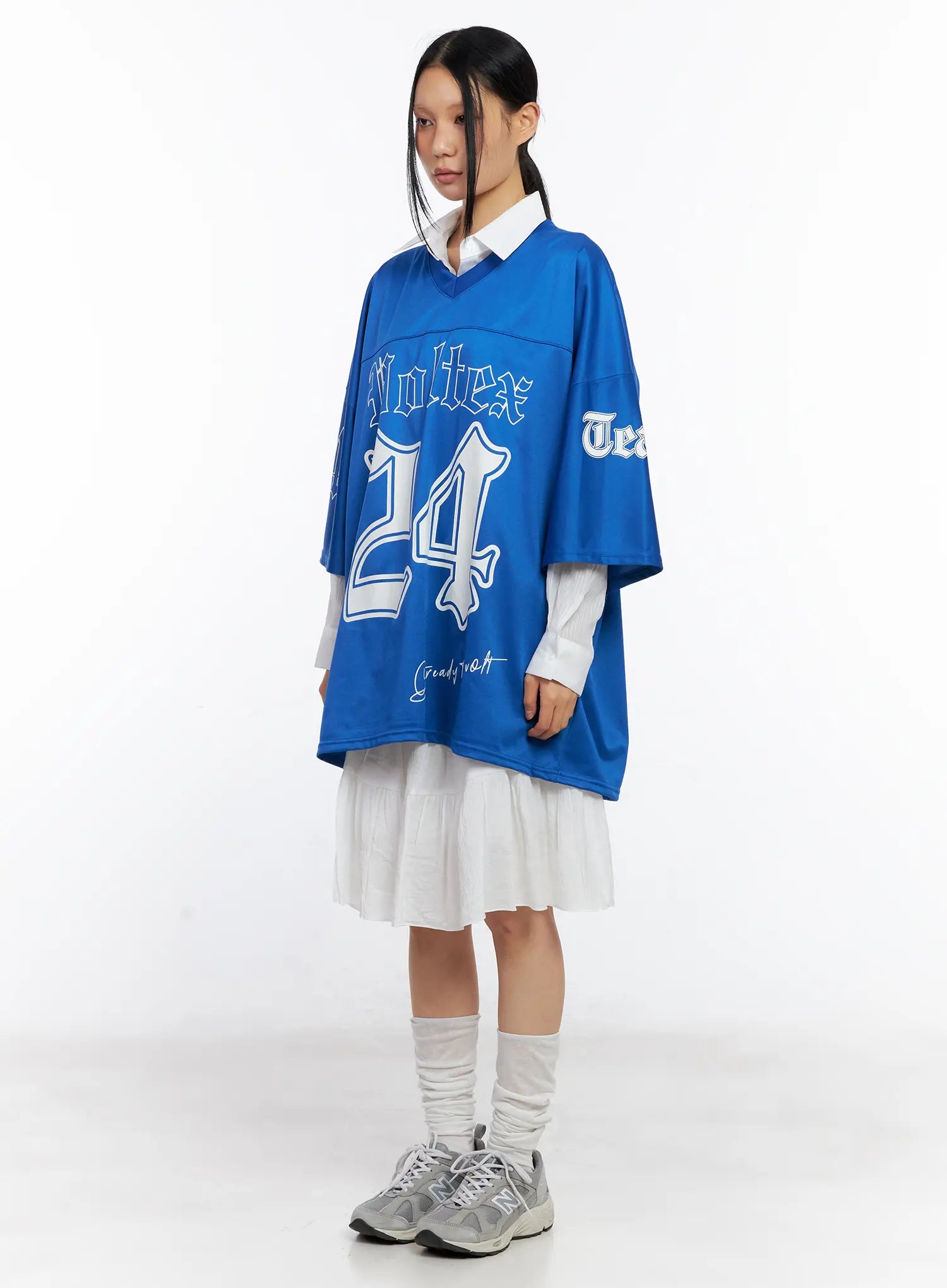 Tiered Flowy Midi Skirt CL529